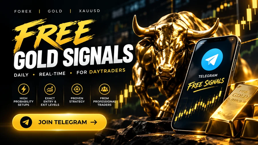 GOLD TRADING DESK — XAUUSD setups on Telegram