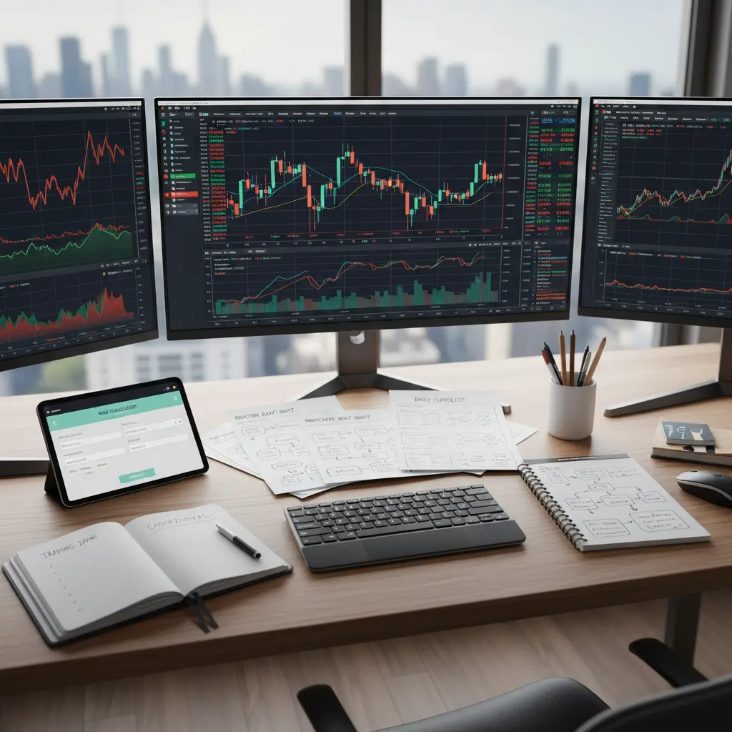 Free trading resources: checklists, calculators and journal templates