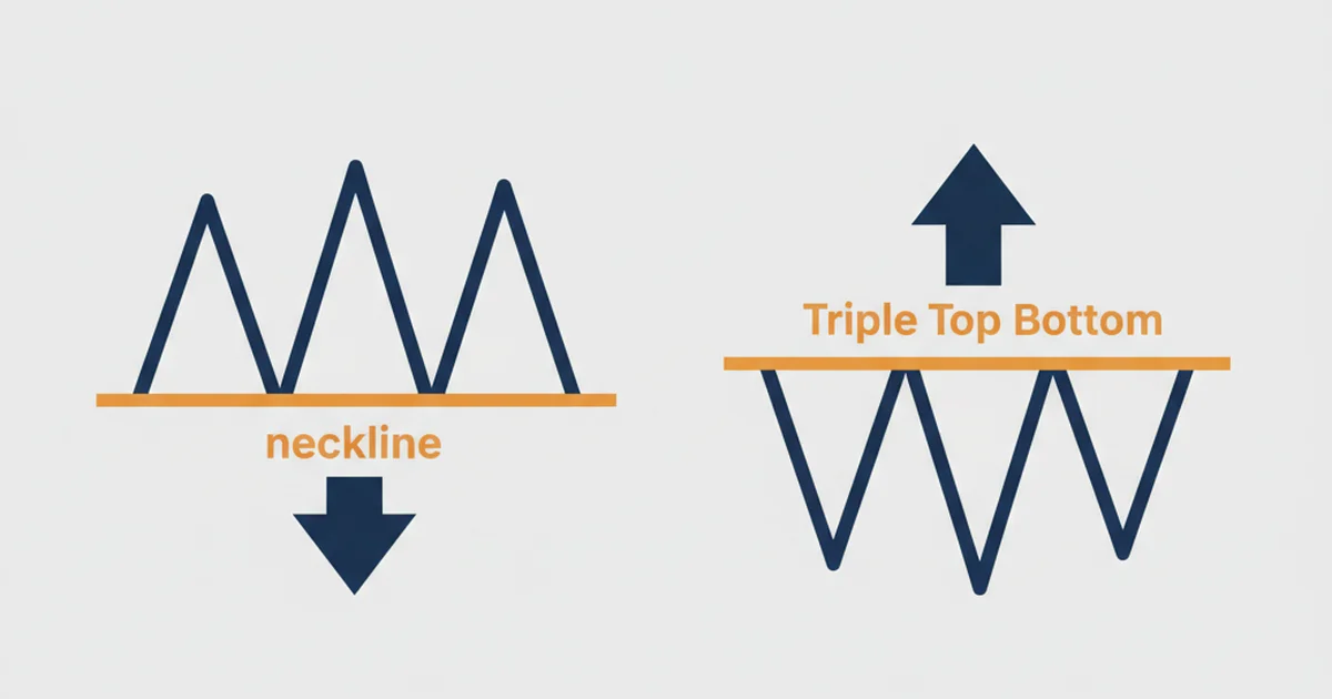 Triple Top and Triple Bottom Patterns Explained